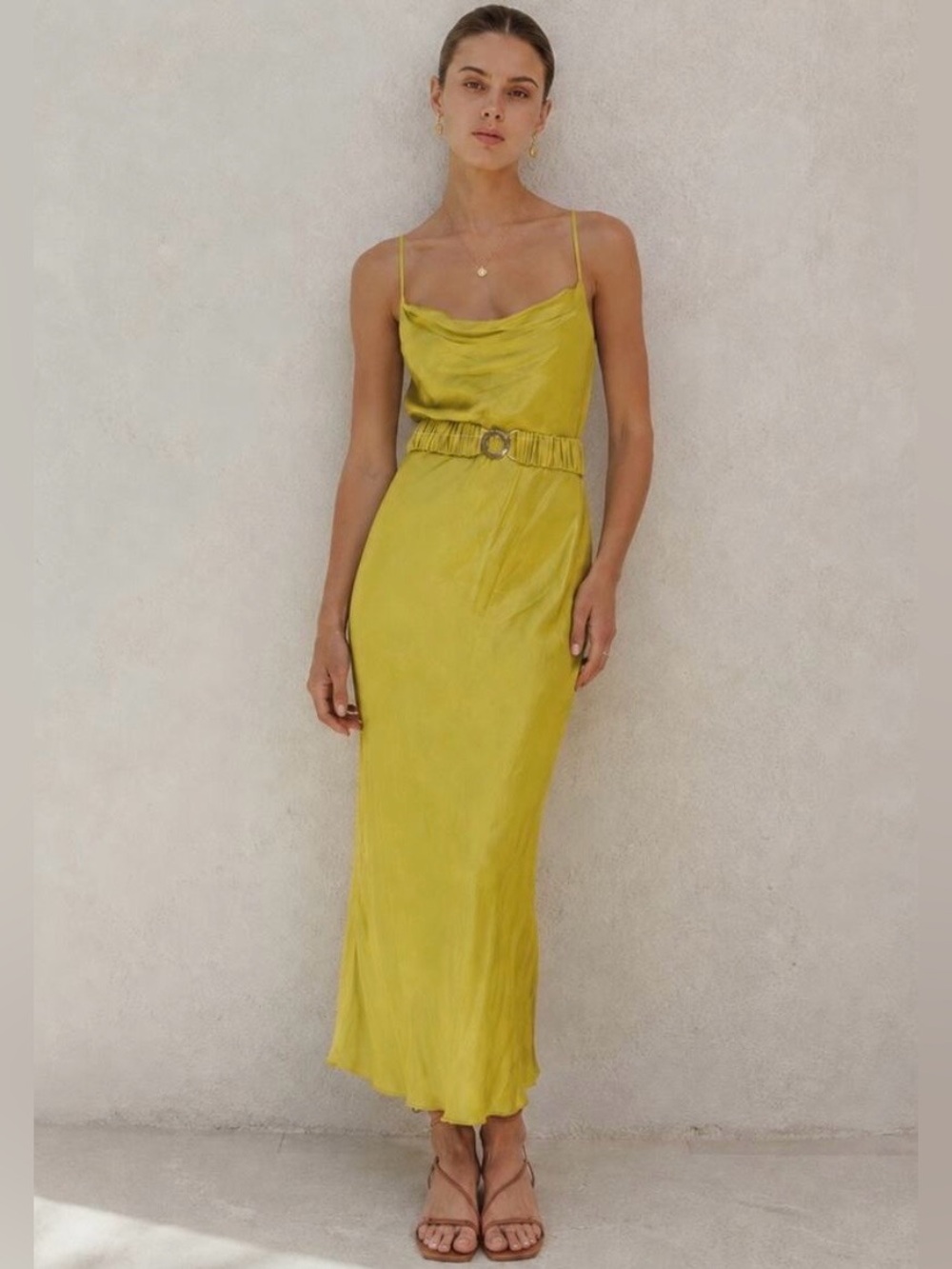 Shona Joy Gala Bias Midi Dress